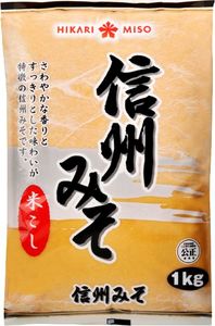 Hikarimiso Pasta Shinshu Shiro Miso, jasna 1kg - Hikarimiso 1
