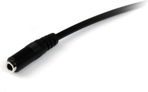Kabel StarTech Jack 3.5mm - Jack 3.5mm 1m czarny (MUHSMF1M) 3
