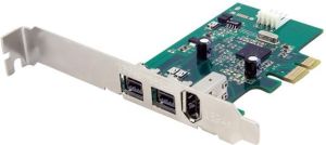 Kontroler StarTech PCIe x1 - 2x FireWire 800 + 1x FireWire 400 (PEX1394B3) 1