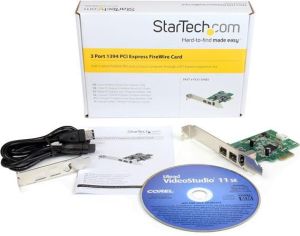 Kontroler StarTech PCIe x1 - 2x FireWire 800 + 1x FireWire 400 (PEX1394B3) 5