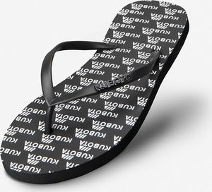 Kubota Klapki gumowe japonki czarne Kubota 37 3