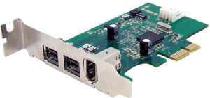 Kontroler StarTech PCIe x1 - 2x FireWire 800 + 1x FireWire 400 (PEX1394B3LP) 1