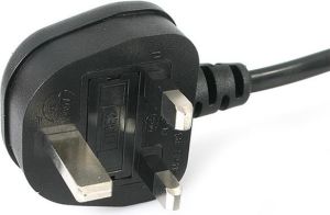 Kabel zasilający StarTech BS 1363 - C13 UK 3m czarny (PXT101UK3M) 2