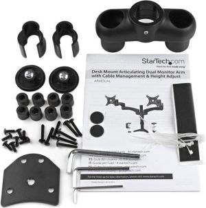 StarTech Uchwyt biurkowy na 2 monitory 12" - 24" (ARMDUAL) 4