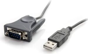 Kabel USB StarTech USB-A - DB-9 0.9 m Szary (ICUSB232DB25) 1