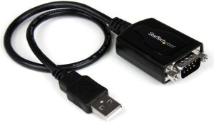 Kabel USB StarTech USB-A - DB-9 0.3 m Czarny (ICUSB232PRO) 1