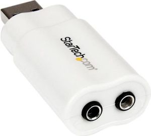 Adapter USB StarTech USB - Jack 3.5mm Biały  (ICUSBAUDIO) 3
