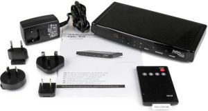 StarTech HDMI 4x1, czarny- VS410HDMIE 4