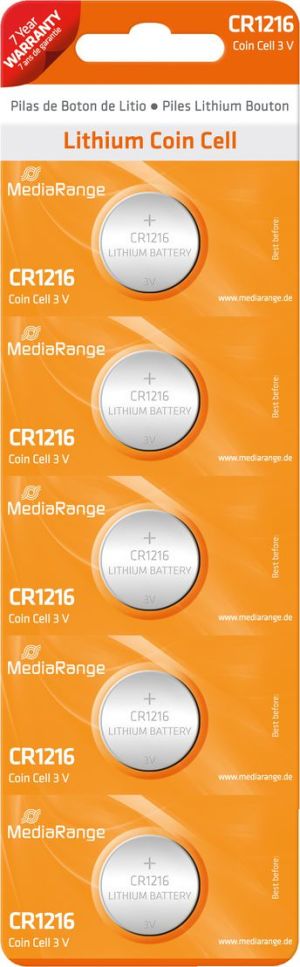 MediaRange Bateria CR1216 5 szt. 1