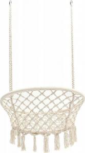 Funfit Huśtawka ogrodowa ażurowa fotel wiszący bocianie gniazdo 2