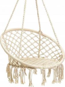 Funfit Huśtawka ogrodowa ażurowa fotel wiszący bocianie gniazdo 3