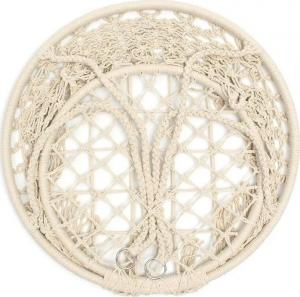 Funfit Huśtawka ogrodowa ażurowa fotel wiszący bocianie gniazdo 4