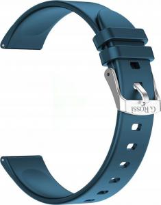 Gino Rossi Pasek silikonowy do Smartwatch  SW09 GRANATOWY GR20-2 1