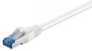 Mcab Patchcord CAT6A, S/STP, PIMF, LSZH, 1.5m, biały (3546) 1