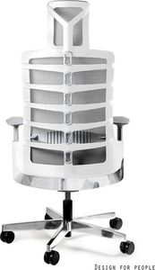 Krzesło biurowe Unique Spinelly Szare 2