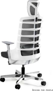 Krzesło biurowe Unique Spinelly Szare 3