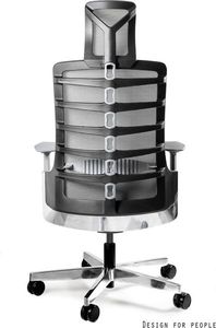 Krzesło biurowe Unique Spinelly Czarne 2