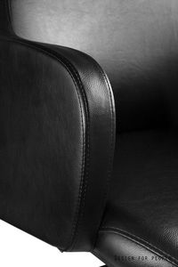 Krzesło biurowe Unique Blossom Czarne 3