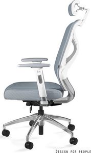 Krzesło biurowe Unique Hero Szare 2