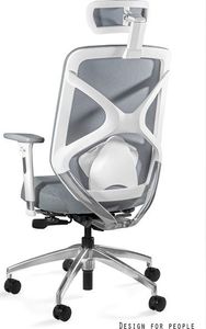 Krzesło biurowe Unique Hero Szare 3