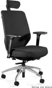 Krzesło biurowe Unique Hero Czarne 1