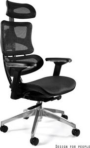 Krzesło biurowe Unique Ergotech Czarne 1