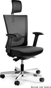 Krzesło biurowe Unique Forte Czarne 1