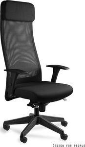 Krzesło biurowe Unique Ares Czarne 1