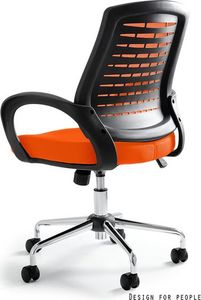 Krzesło biurowe Unique Award Pomarańczowe 2