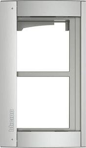 Bticino Ramka z uchwytem do paneli Sfera - 2 moduły - Aluminium Legrand 350221 himp 1