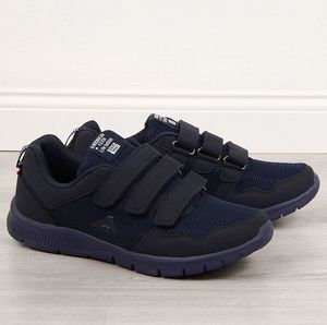 American Club Buty sportowe męskie na rzepy granatowe American Club 41 1