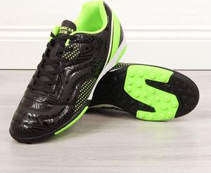 American Club Buty sportowe młodzieżowe turfy na orlika czarne American Club 38 2