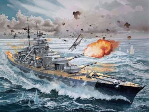 Revell Battleship BISMARCK (05040) 1