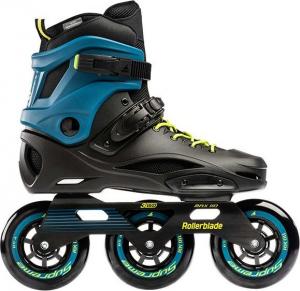 Rolki Rollerblade Rolki RB 110 3WD 2021 czarno-turkusowe r. 44.5 1