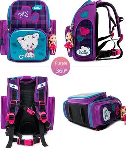 Delune Tornister szkolny Kotek (PCS6-102) 3