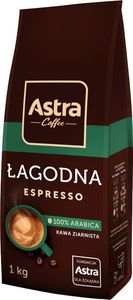 Kawa ziarnista Astra Łagodna Espresso 1 kg 1