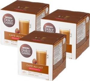 Nescafe NESCAFE DOLCE GUSTO Cafe Au Lait Decaffeinato 3x16 1