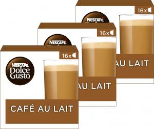 Nescafe NESCAFE DOLCE GUSTO Cafe Au Lait 3x16 48 kapsułek 1