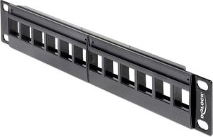 Delock Patch Panel 12 portów - 43259 5