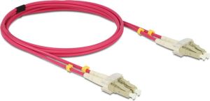 Delock Patchcord światłowodowy, LC/LC, 50/125µ, 1m, OM4 (84640) 2