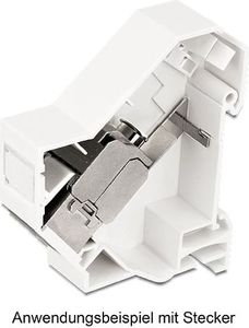 Delock DELOCK Keystone holder for DINrail with earthing - 86232 2