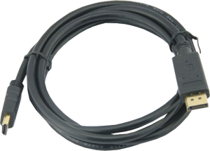 Kabel Mcab DisplayPort - HDMI 5m czarny (7003463) 3