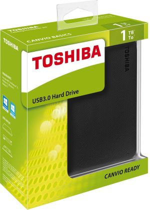 Dysk zewnętrzny HDD Toshiba HDD Canvio Ready 1 TB Czarny (HDTP210EK3AA) 3