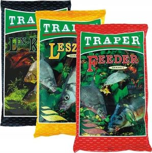 Traper Traper Sekret Zanęta Lin Karaś Zielony 1kg 1