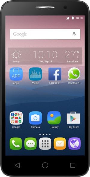 Smartfon Alcatel 8 GB Dual SIM Srebrny  (POP 3 5'' 5015D SILVER) 1