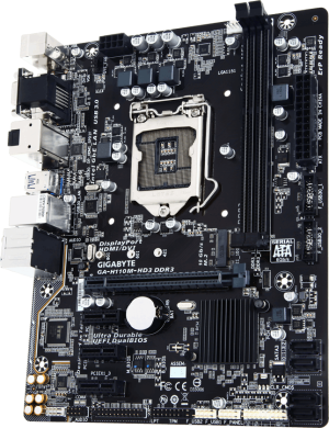 Płyta główna Gigabyte GA-H110M-HD3 DDR3, H110, DDR3, SATA3, USB 3.0, mATX 3