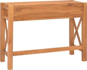 Biurko vidaXL 325264 Jasnobrązowe 100 cm x 40 cm 6