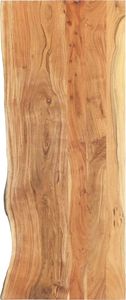 vidaXL Blat łazienkowy, lite drewno akacjowe, 140 x 55 x 3,8 cm 1