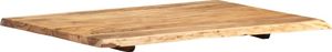 vidaXL Blat, lite drewno akacjowe, 80 x 60 x 2,5 cm 5