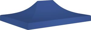 vidaXL Dach do namiotu imprezowego, 4,5 x 3 m, niebieski, 270 g/m 1